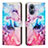 Coque Portefeuille Motif Fantaisie Livre Cuir Etui Clapet Y01X pour Oppo F21s Pro 5G Petit