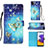 Coque Portefeuille Motif Fantaisie Livre Cuir Etui Clapet Y03B pour Samsung Galaxy A22 5G Petit