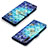 Coque Portefeuille Motif Fantaisie Livre Cuir Etui Clapet Y03B pour Samsung Galaxy A70 Bleu Ciel
