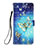Coque Portefeuille Motif Fantaisie Livre Cuir Etui Clapet Y03B pour Samsung Galaxy A72 4G Petit