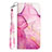 Coque Portefeuille Motif Fantaisie Livre Cuir Etui Clapet Y05B pour Samsung Galaxy M33 5G Rose Rouge