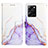 Coque Portefeuille Motif Fantaisie Livre Cuir Etui Clapet YB4 pour Xiaomi Poco X5 Pro 5G Violet