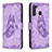 Coque Portefeuille Papillon Livre Cuir Etui Clapet B02F pour Samsung Galaxy A21 Petit
