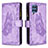 Coque Portefeuille Papillon Livre Cuir Etui Clapet B03F pour Samsung Galaxy M32 4G Petit