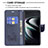 Coque Portefeuille Papillon Livre Cuir Etui Clapet B13F pour Samsung Galaxy S23 Plus 5G Petit
