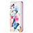 Coque Portefeuille Papillon Livre Cuir Etui Clapet pour Apple iPhone 15 Rose Petit