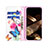 Coque Portefeuille Papillon Livre Cuir Etui Clapet pour Apple iPhone 15 Rose Petit