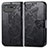 Coque Portefeuille Papillon Livre Cuir Etui Clapet pour Asus ROG Phone 7 Ultimate Noir