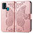 Coque Portefeuille Papillon Livre Cuir Etui Clapet pour Samsung Galaxy F41 Petit