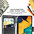 Coque Portefeuille Papillon Livre Cuir Etui Clapet pour Samsung Galaxy M10S Petit