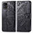 Coque Portefeuille Papillon Livre Cuir Etui Clapet pour Samsung Galaxy M31s Noir