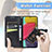 Coque Portefeuille Papillon Livre Cuir Etui Clapet pour Samsung Galaxy M53 5G Petit