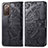 Coque Portefeuille Papillon Livre Cuir Etui Clapet pour Samsung Galaxy S20 FE (2022) 5G Noir