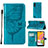 Coque Portefeuille Papillon Livre Cuir Etui Clapet Y01B pour Samsung Galaxy A01 SM-A015 Petit