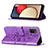 Coque Portefeuille Papillon Livre Cuir Etui Clapet Y01B pour Samsung Galaxy A02s Petit