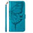 Coque Portefeuille Papillon Livre Cuir Etui Clapet YB2 pour Motorola Moto G Stylus (2023) 4G Bleu