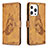 Coque Portefeuille Papillon Livre Cuir Etui Clapet Z01 pour Apple iPhone 15 Pro Petit