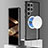 Coque Rebord Bumper Luxe Aluminum Metal Miroir 360 Degres Housse Etui Aimant avec Mag-Safe Magnetic Magnetique pour Samsung Galaxy S25 Ultra 5G Petit