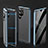 Coque Rebord Bumper Luxe Aluminum Metal Miroir 360 Degres Housse Etui Aimant LK1 pour Samsung Galaxy S23 Ultra 5G Petit