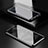 Coque Rebord Bumper Luxe Aluminum Metal Miroir 360 Degres Housse Etui Aimant M01 pour Realme X3 SuperZoom Noir