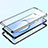 Coque Rebord Bumper Luxe Aluminum Metal Miroir 360 Degres Housse Etui Aimant M01 pour Realme X3 SuperZoom Petit
