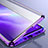 Coque Rebord Bumper Luxe Aluminum Metal Miroir 360 Degres Housse Etui Aimant M02 pour Oppo Reno5 Pro 5G Petit