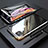 Coque Rebord Bumper Luxe Aluminum Metal Miroir 360 Degres Housse Etui Aimant M03 pour Apple iPhone 11 Argent