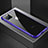 Coque Rebord Bumper Luxe Aluminum Metal Miroir 360 Degres Housse Etui Aimant M04 pour Apple iPhone 11 Pro Max Violet