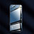 Coque Rebord Bumper Luxe Aluminum Metal Miroir 360 Degres Housse Etui Aimant P01 pour Xiaomi Mi 10i 5G Petit