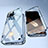 Coque Rebord Bumper Luxe Aluminum Metal Miroir 360 Degres Housse Etui Aimant pour Apple iPhone 14 Pro Max Petit
