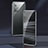 Coque Rebord Bumper Luxe Aluminum Metal Miroir 360 Degres Housse Etui Aimant pour Vivo Y30 5G Petit