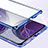 Coque Rebord Bumper Luxe Aluminum Metal Miroir 360 Degres Housse Etui Aimant pour Xiaomi Mi 11 5G Petit
