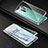 Coque Rebord Bumper Luxe Aluminum Metal Miroir 360 Degres Housse Etui Aimant T01 pour OnePlus 8 Petit