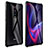Coque Rebord Bumper Luxe Aluminum Metal Miroir 360 Degres Housse Etui Aimant T01 pour Xiaomi Mi 9T Noir Petit