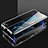 Coque Rebord Bumper Luxe Aluminum Metal Miroir 360 Degres Housse Etui Aimant T02 pour Huawei Honor 20 Pro Petit
