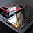 Coque Rebord Bumper Luxe Aluminum Metal Miroir 360 Degres Housse Etui M01 pour Apple iPhone 7 Plus Petit