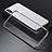 Coque Rebord Bumper Luxe Aluminum Metal Miroir 360 Degres Housse Etui M01 pour Apple iPhone Xs Max Petit