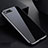 Coque Rebord Bumper Luxe Aluminum Metal Miroir 360 Degres Housse Etui pour Apple iPhone 7 Plus Argent