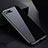 Coque Rebord Bumper Luxe Aluminum Metal Miroir 360 Degres Housse Etui pour Apple iPhone 7 Plus Noir