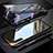 Coque Rebord Bumper Luxe Aluminum Metal Miroir 360 Degres Housse Etui pour Samsung Galaxy Note 10 Noir