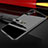 Coque Rebord Bumper Luxe Aluminum Metal Miroir Housse Etui M03 pour Huawei P30 Pro New Edition Argent
