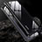 Coque Rebord Bumper Luxe Aluminum Metal Miroir Housse Etui pour Huawei P20 Noir