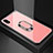 Coque Rebord Contour Silicone et Vitre Miroir Housse Etui avec Support Bague Anneau Magnetique A01 pour Xiaomi Redmi 7A Petit