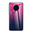 Coque Rebord Contour Silicone et Vitre Miroir Housse Etui Degrade Arc en Ciel H01 pour Huawei Mate 30 Pro 5G Mixte