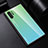Coque Rebord Contour Silicone et Vitre Miroir Housse Etui Degrade Arc en Ciel H01 pour Samsung Galaxy Note 10 Plus 5G Petit
