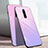 Coque Rebord Contour Silicone et Vitre Miroir Housse Etui Degrade Arc en Ciel H01 pour Xiaomi Mi 9T Pro Rose