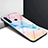 Coque Rebord Contour Silicone et Vitre Miroir Housse Etui Degrade Arc en Ciel H01 pour Xiaomi Redmi Note 8 Orange