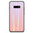 Coque Rebord Contour Silicone et Vitre Miroir Housse Etui Degrade Arc en Ciel H04 pour Samsung Galaxy S10e Rose