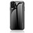 Coque Rebord Contour Silicone et Vitre Miroir Housse Etui Degrade Arc en Ciel JM2 pour Realme C33 Petit