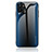 Coque Rebord Contour Silicone et Vitre Miroir Housse Etui Degrade Arc en Ciel JM2 pour Realme C33 Petit